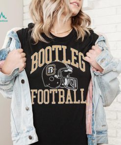 Bootleg football helmet shirt