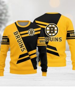 Boston Bruins Basic Pattern New Style Knitted Sweater