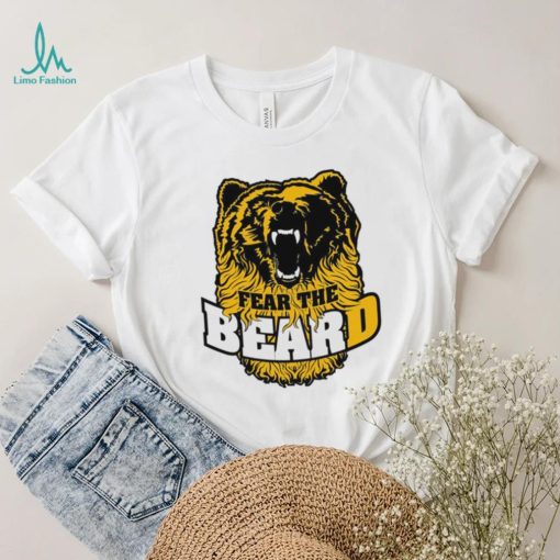 Boston Bruins Bear fear the Beard mascot gift 2024 shirt