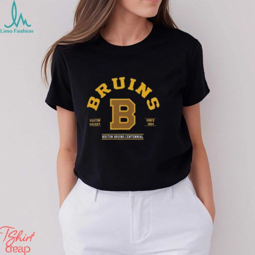 Boston Bruins Fanatics Branded Official Centennial The Early Years Tri Blend T Shirt