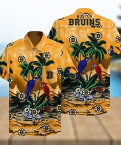 Boston Bruins Hawaiian Shirt