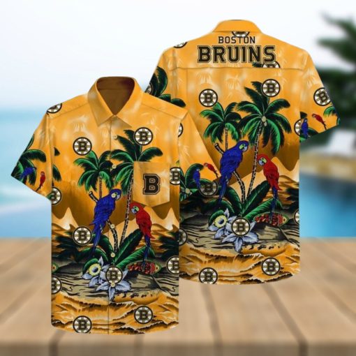 Boston Bruins Hawaiian Shirt