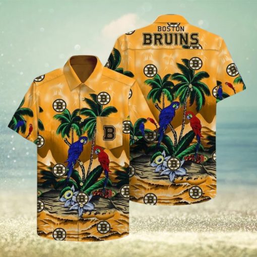 Boston Bruins Hawaiian Shirt