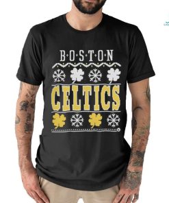 Boston Celtics Christmas Holiday Homage Shirt