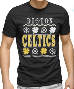 Boston Celtics Christmas Holiday Homage Shirt, hoodie, sweater, long sleeve and tank top Boston Celtics Christmas Holiday Homage Shirt
