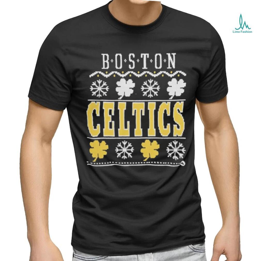 Boston Celtics Christmas Holiday Homage Shirt Boston Celtics Christmas Holiday Homage Shirt