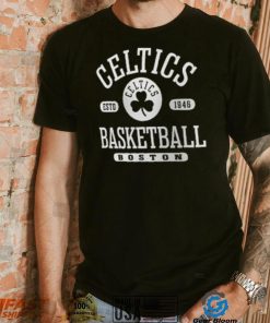 Boston Celtics Fanatics Branded Calling Plays Graphic Crew Shirt