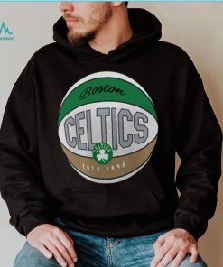 Boston Celtics Fanatics Branded Hard Color Graphic Crew Shirt