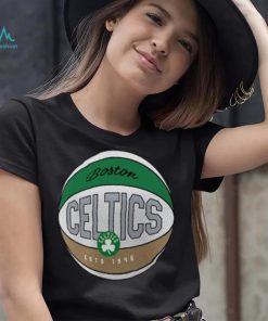 Boston Celtics Fanatics Branded Hard Color Graphic Crew Shirt