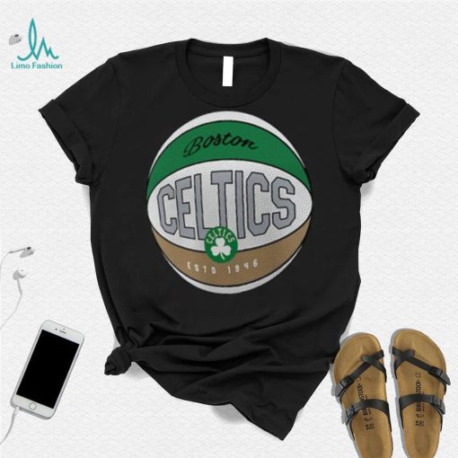 Boston Celtics Fanatics Branded Hard Color Graphic Crew Shirt