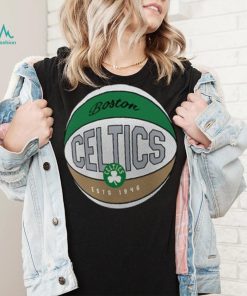 Boston Celtics Fanatics Branded Hard Color Graphic Crew Shirt