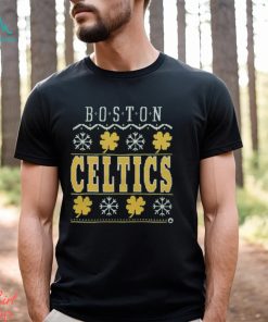 Boston Celtics Holiday Ugly Christmas Shirt