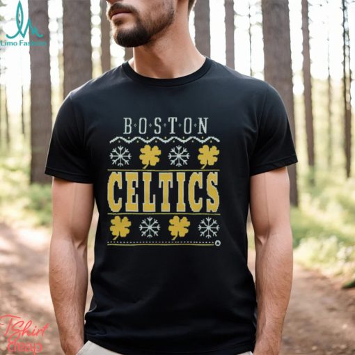 Boston Celtics Holiday Ugly Christmas Shirt