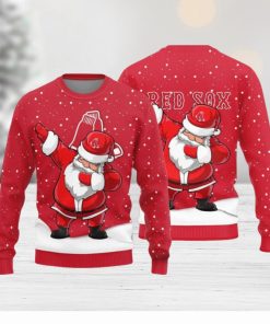 Boston Red Sox Dab Santa New Style Knitted Sweater