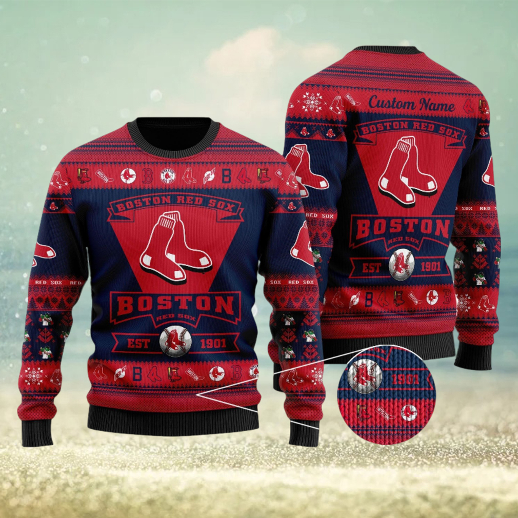 Red sox christmas on sale sweater