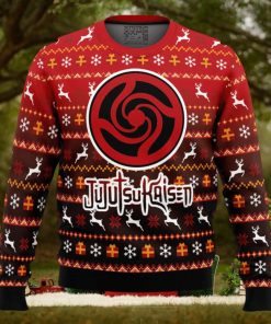 Bottons Symbol Jujutsu Kaisen Ugly Christmas Sweater