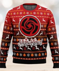 Bottons Symbol Jujutsu Kaisen Ugly Christmas Sweater