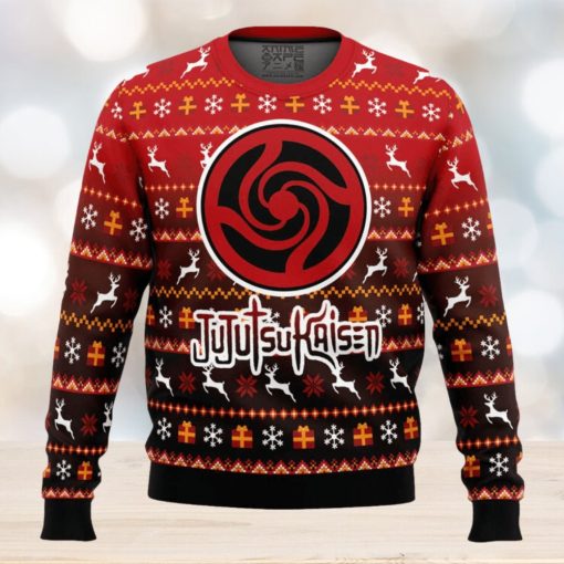 Bottons Symbol Jujutsu Kaisen Ugly Christmas Sweater