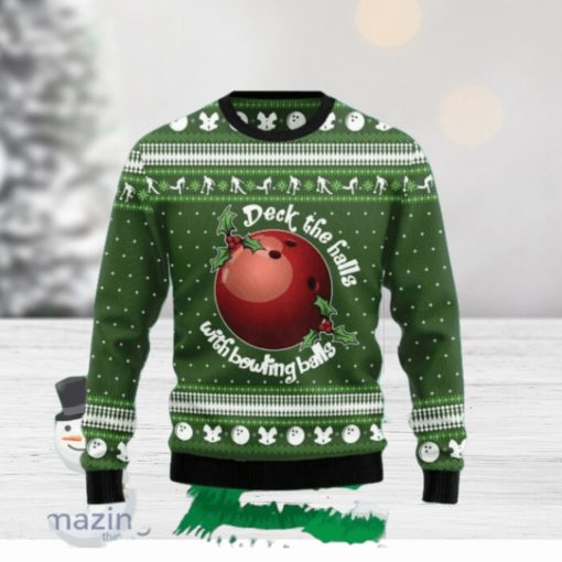 Bowling Ball Ugly Christmas Sweater Special Gift For Loved Ones