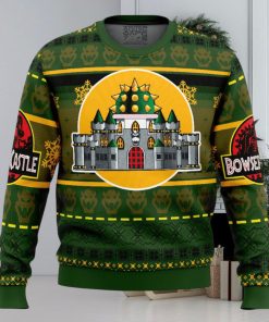 Bowser Castle Super Mario Bros Ugly Christmas Sweater