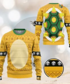 Bowser Super Mario Funny Sweater, Great Christmas Gift for Gamers