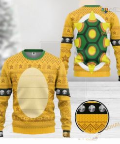 Bowser Super Mario Funny Sweater, Great Christmas Gift for Gamers