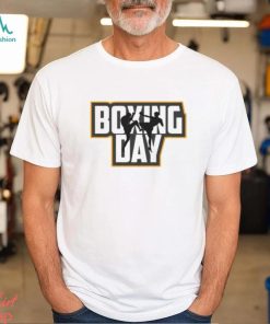 Boxing Day Silhouette Of Boxer Graphic T shirt