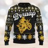 Braaap Moto Cozy Ugly Christmas Sweater New Pattern Motorcross Holidays Gift Fans