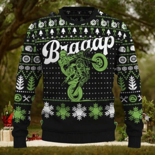 Braaap Moto Momentum 250 Ugly Christmas Sweater