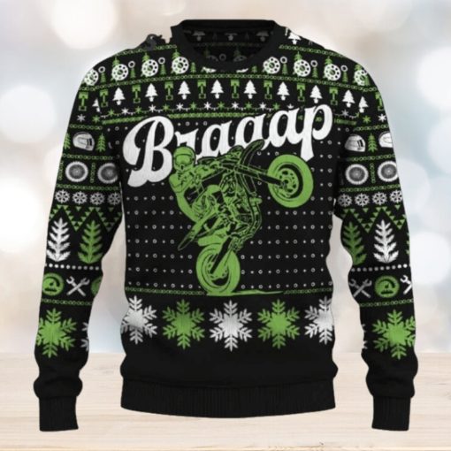 Braaap Moto Momentum 250 Ugly Christmas Sweater