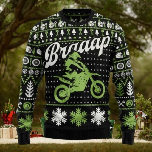 Braaap Moto Ugly Christmas Sweater