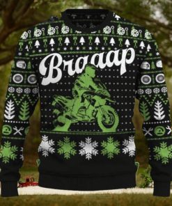 Braaap Motorrad Adventure Christmas Sweater