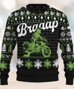 Braaap Motorrad Adventure Christmas Sweater