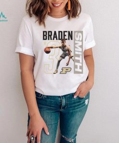 Braden Smith 3 Purdue Boilermakers basketball T shirt