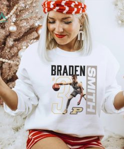 Braden Smith 3 Purdue Boilermakers basketball T shirt