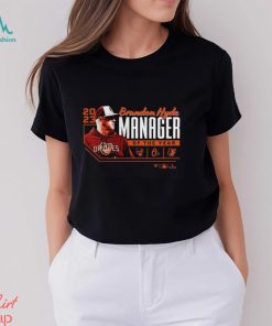 Brandon Hyde Baltimore Orioles 2023 Al Manager Of The Year T Shirt