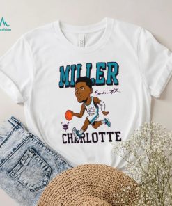 Brandon Miller Charlotte Hornets Homage Caricature Tri Blend T Shirt