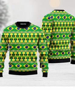 Brazil We Will Be A Champion Football Cup Christmas Unisex Ugly Sweater