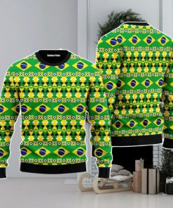 Brazil We Will Be A Champion Football Cup Christmas Unisex Ugly Sweater