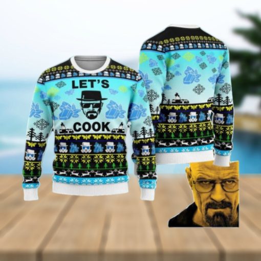 Breaking Bad Let’S Cook Ugly Christmas Sweater For All