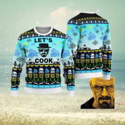 Breaking Bad Let’S Cook Ugly Christmas Sweater For All