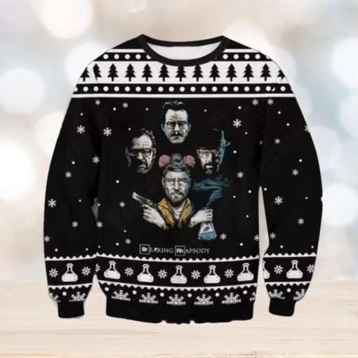 Breaking Bad Reindeer Snowflake Ugly Sweater