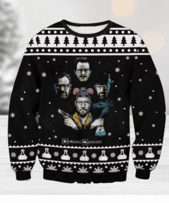 Breaking Bad Reindeer Snowflake Ugly Sweater