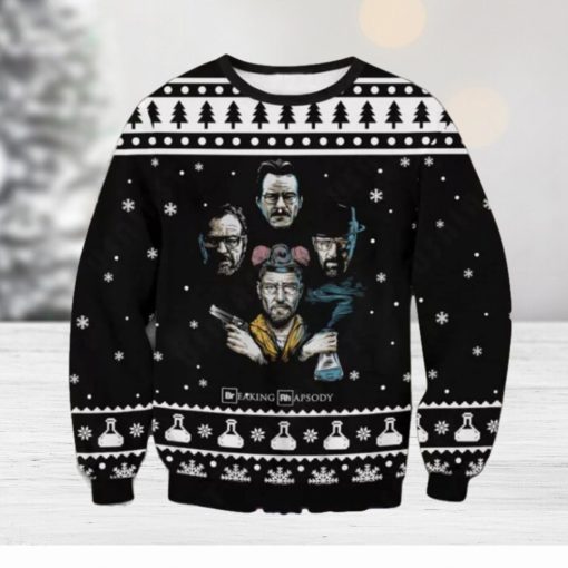 Breaking Bad Reindeer Snowflake Ugly Sweater