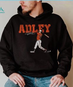 BreakingT Men's Baltimore Orioles Black Adley Rutschman Swing Graphic T Shirt