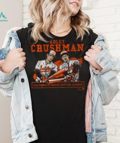 BreakingT Youth Baltimore Orioles Adley Rutschman 'Crushman' Black Graphic T Shirt