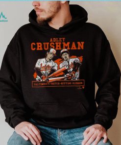 BreakingT Youth Baltimore Orioles Adley Rutschman 'Crushman' Black Graphic T Shirt