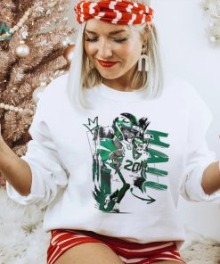 Breece Hall number 20 New York Jets football player pose poster shirt