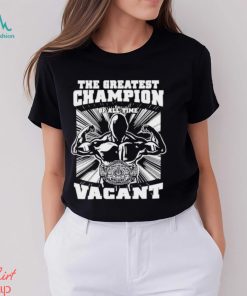 Brian Zane The Greatest Champion Of All Time Vagant Shirt