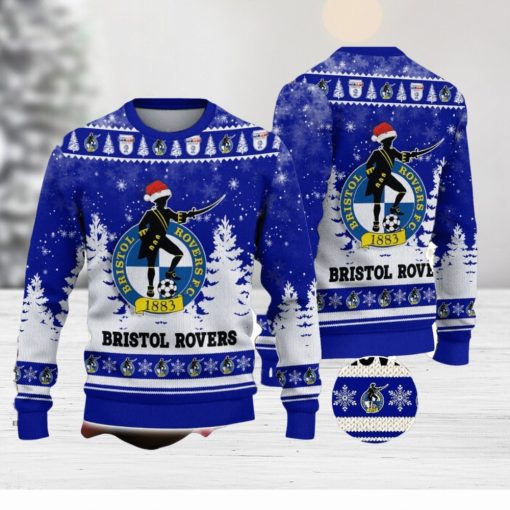 Bristol Rovers Ugly Christmas Sweater Holiday Gift Ideas For Men And Women Special Christmas Gift